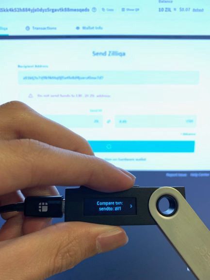 sending to bitstamp from ledger nano s xrp