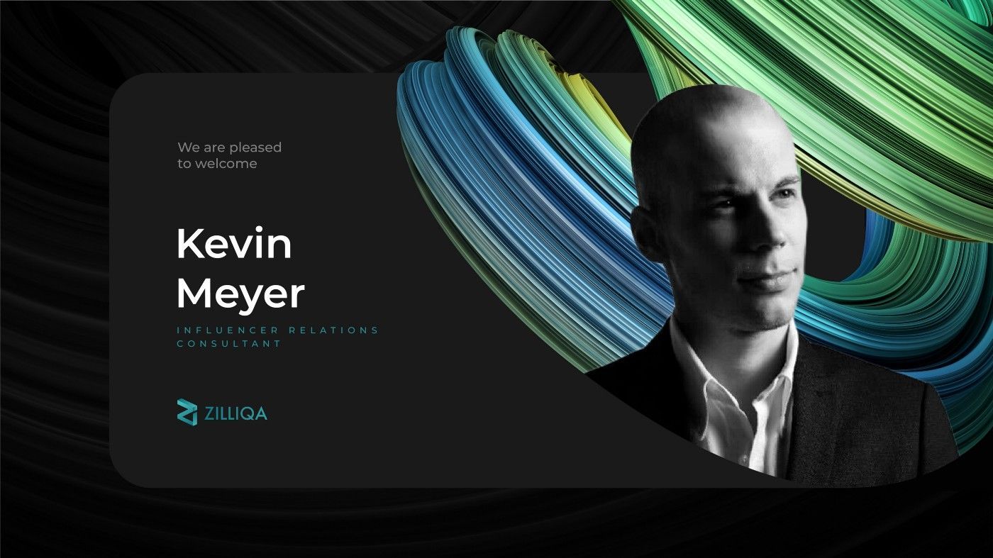 Kevin Meyer Appointed Influencer Relations Consultant to grow Zilliqa visibility