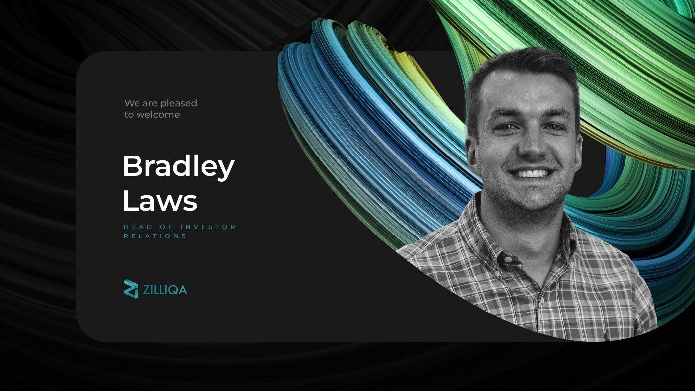Bradley Laws hired to boost global investor networks, catapult Zilliqa’s promising Web3 ecosystem and ZILHive projects
