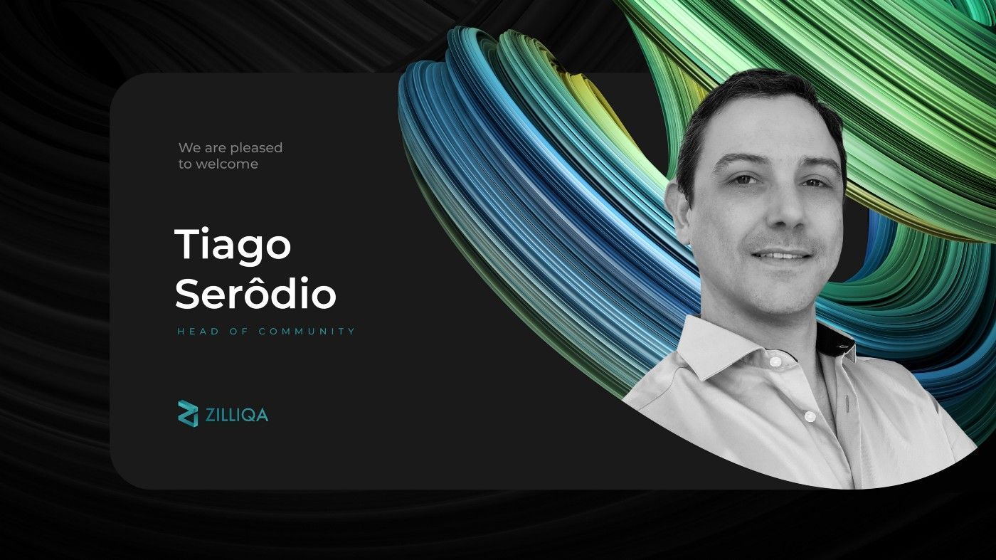 Tiago Serôdio appointed as Head of Community at Zilliqa, will lead Ambassador programme