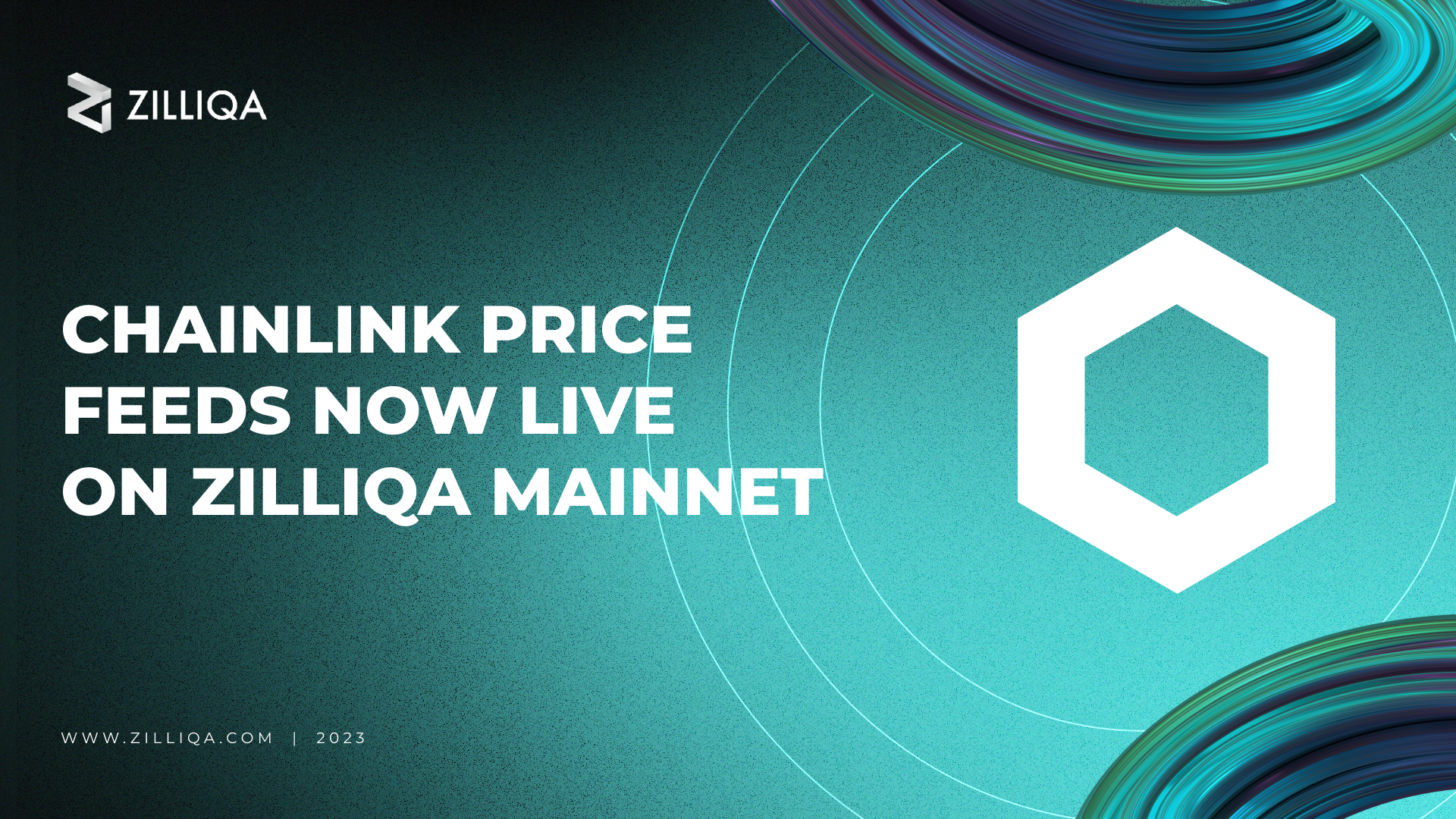 Chainlink price feeds now live on Zilliqa mainnet