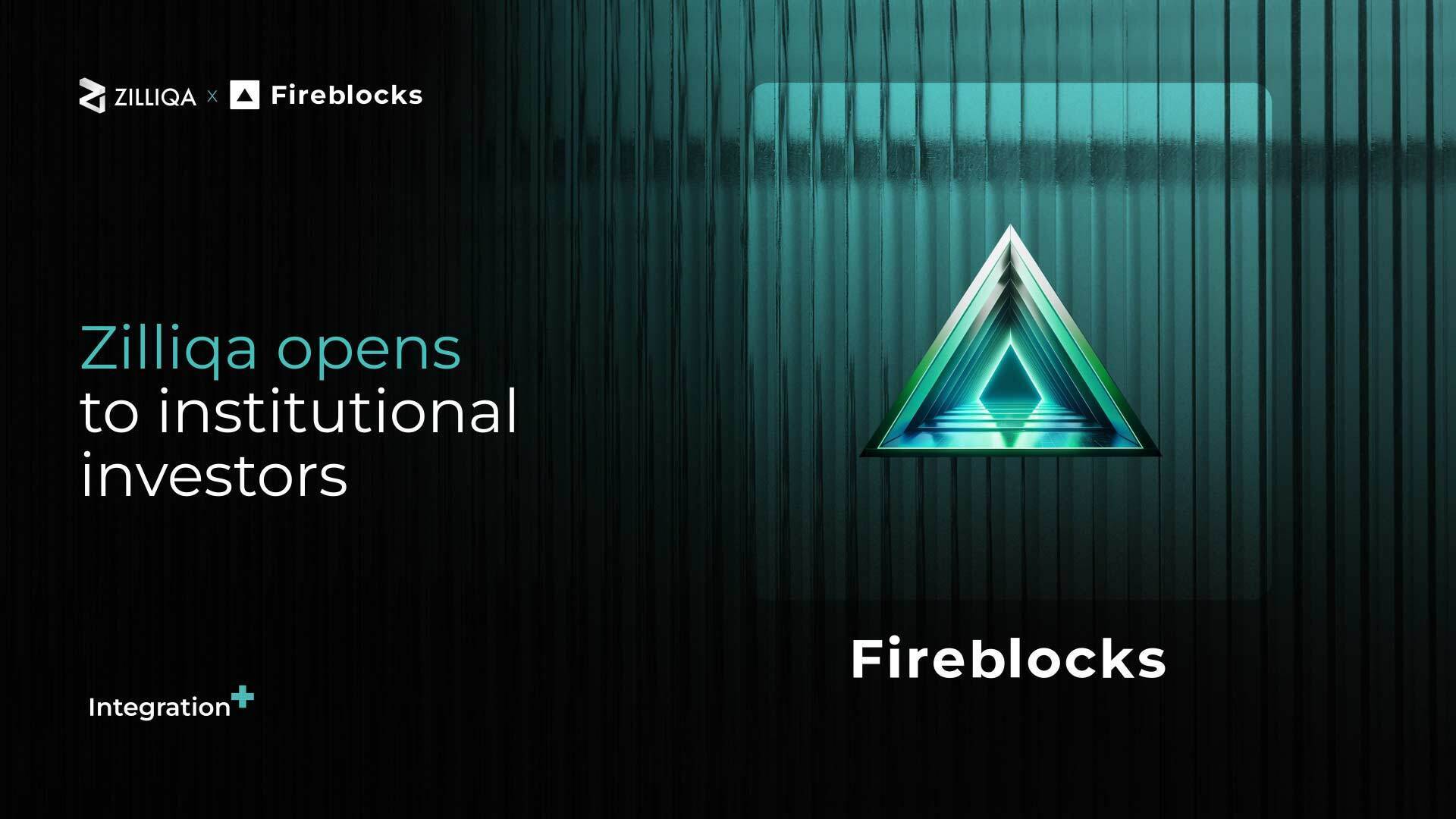 Zilliqa opens to institutional investors through integration with Fireblocks