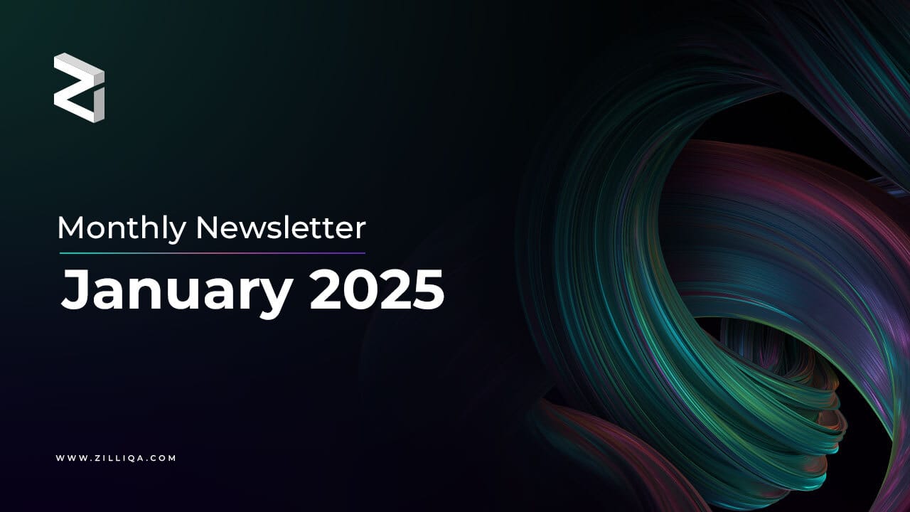 Zilliqa Monthly Newsletter - January 2025 logo