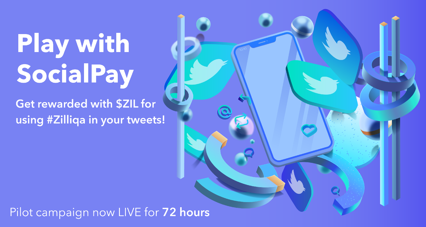 Support our Twitter campaigns, earn $ZIL via our new tool: SocialPay