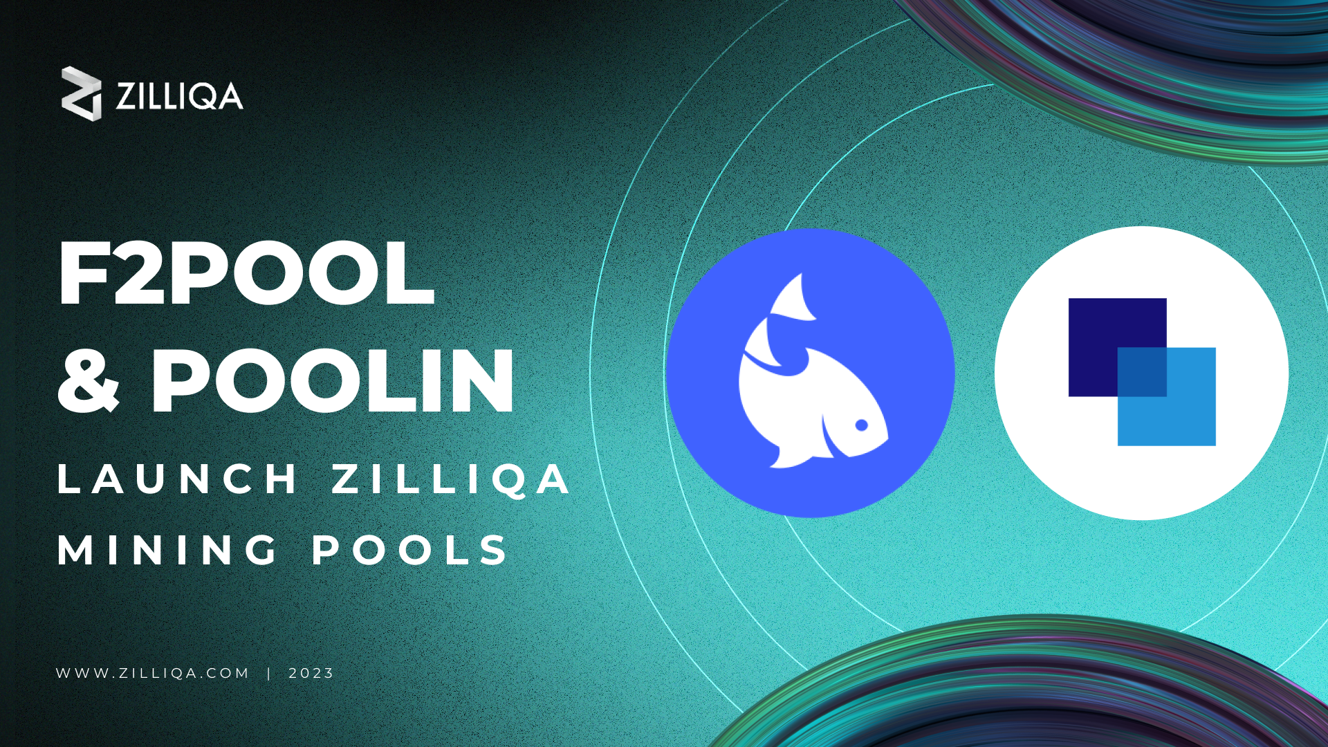 f2pool and Poolin launch Zilliqa mining pools