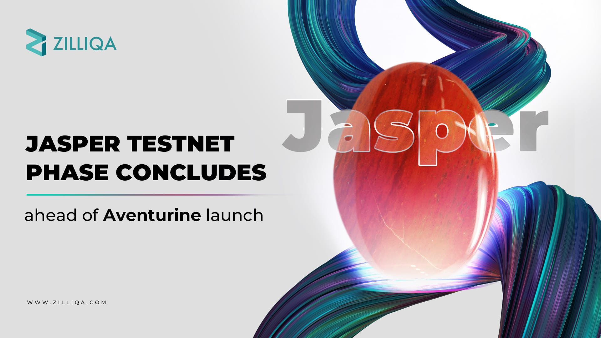 Zilliqa 2.0 - Jasper testnet phase concludes ahead of Aventurine launch