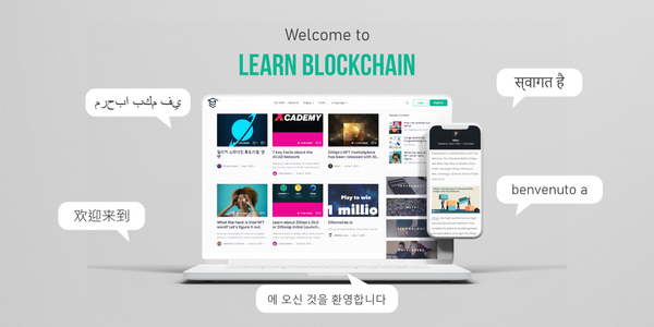 Upskill Yourselves with the newly-launched LearnBlockchain website!