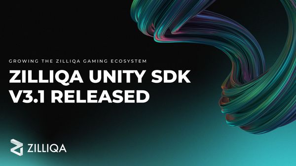 Zilliqa Unity SDK v3.1 Released