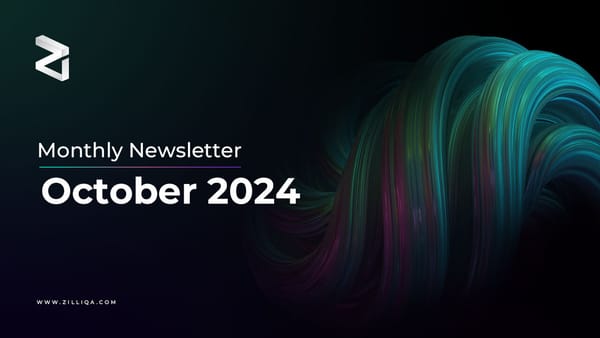 Zilliqa Monthly Newsletter - October 2024